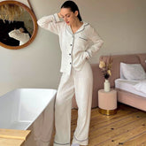 Bridesmaid Pajamas Long Pant   Bridal Party Gift  Bridesmaid Gifts Personalized Gifts Matching Pajama